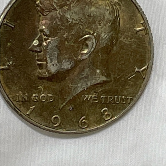 1968 Kennedy Half Dollar Coin - Picture 5 of 10